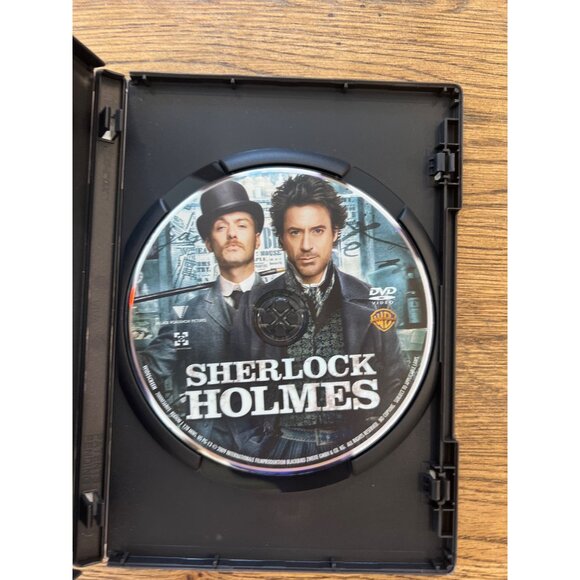 Sherlock Holmes DVD 2009 Action Mystery Robert Downey Jr Jude Law Pre-Owned - Picture 3 of 4